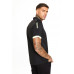 Taped Polo Shirt - Black/Lime Green